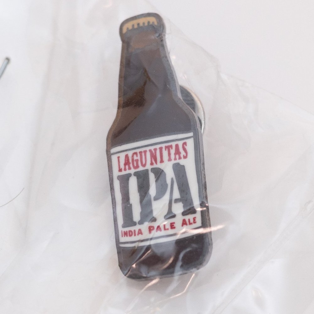 Lagintas IPA Bottle Pin (New in original bag)